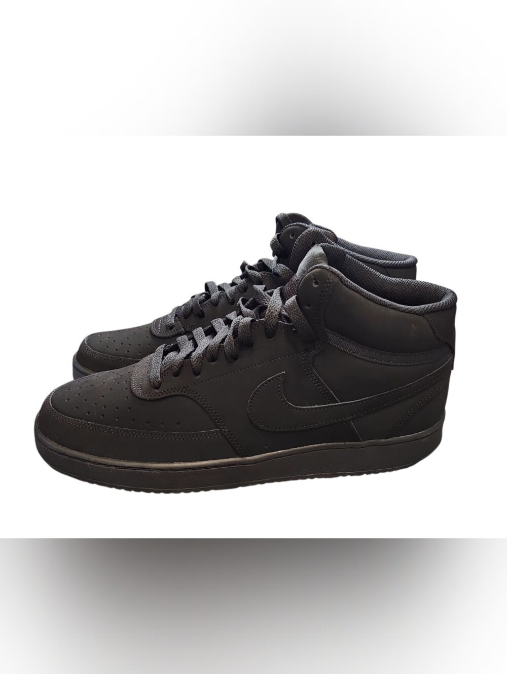 NEW Nike Court Vision Mid Black